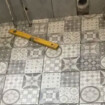 grey & white tiles layed in Bristol